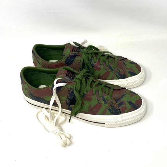 💖MEGA SALE💖Converse One Star Pro Low Top Cypress Green Women’s Canvas A03678C - Picture 4 of 10